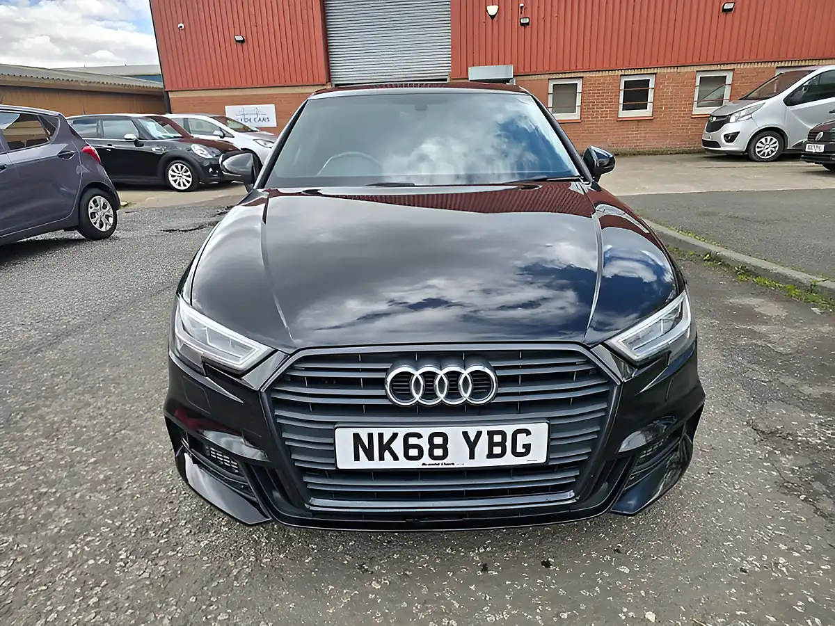 Used 2018 Audi A3 Black Edition Black - Interior and Exterior details 2