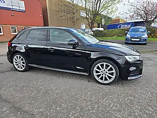 Used 2018 Audi A3 Black Edition Black - Interior and Exterior details 4