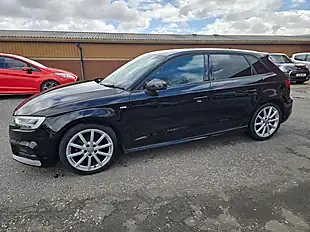 Used 2018 Audi A3 Black Edition Black - Interior and Exterior details 5