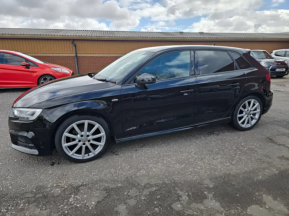 Used 2018 Audi A3 Black Edition Black - Interior and Exterior details 5