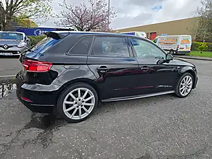 Used 2018 Audi A3 Black Edition Black - Interior and Exterior details 6