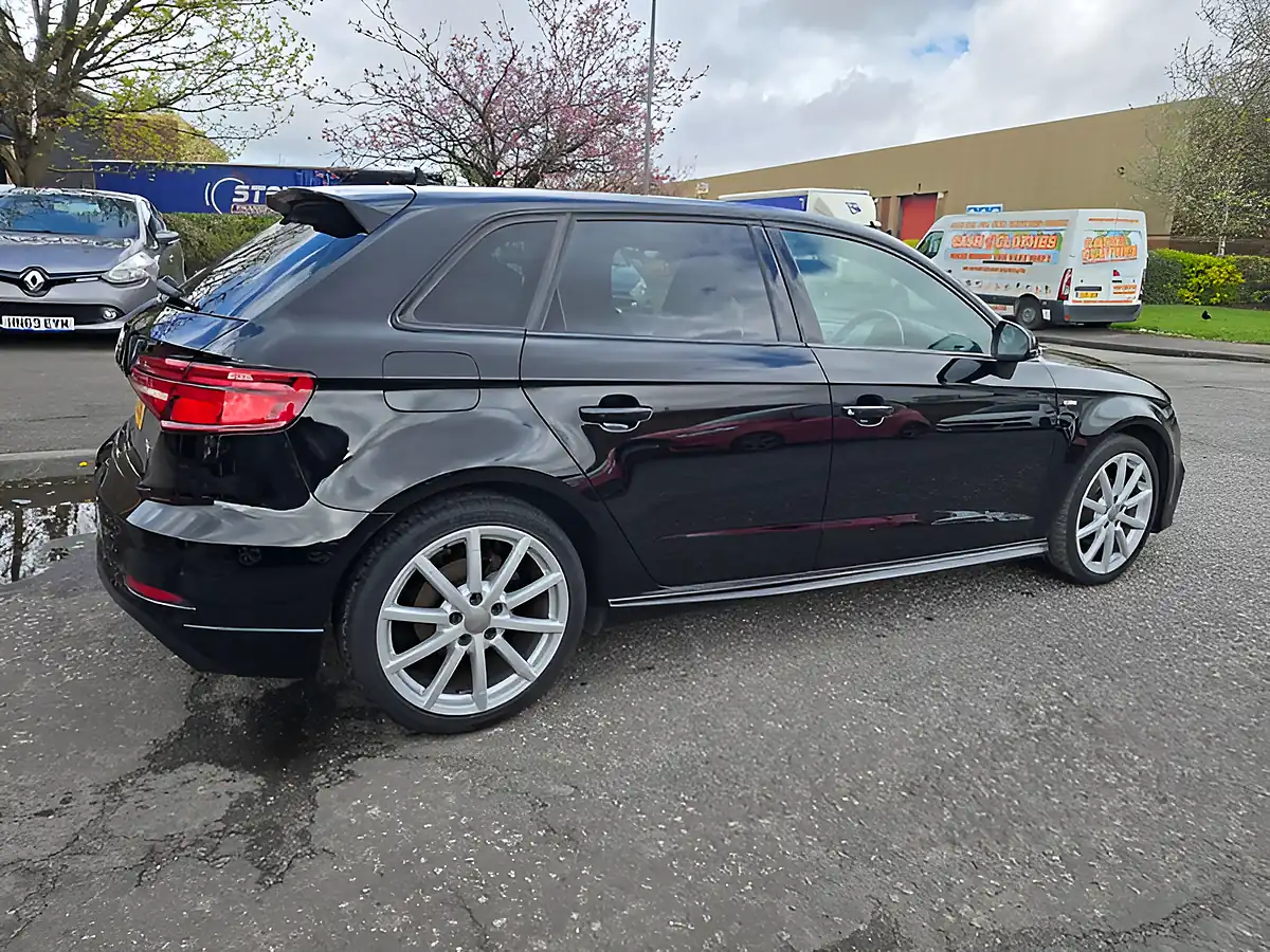 Used 2018 Audi A3 Black Edition Black - Interior and Exterior details 6