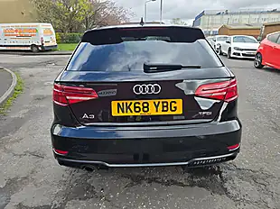 Used 2018 Audi A3 Black Edition Black - Interior and Exterior details 9