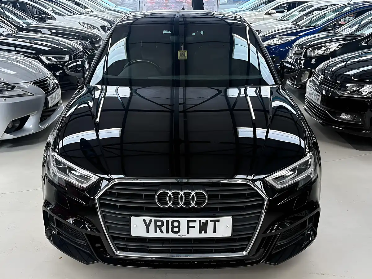 Used 2018 Audi A3 Black Edition Black - Interior and Exterior details 10