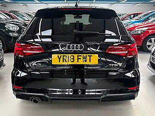 Used 2018 Audi A3 Black Edition Black - Interior and Exterior details 12