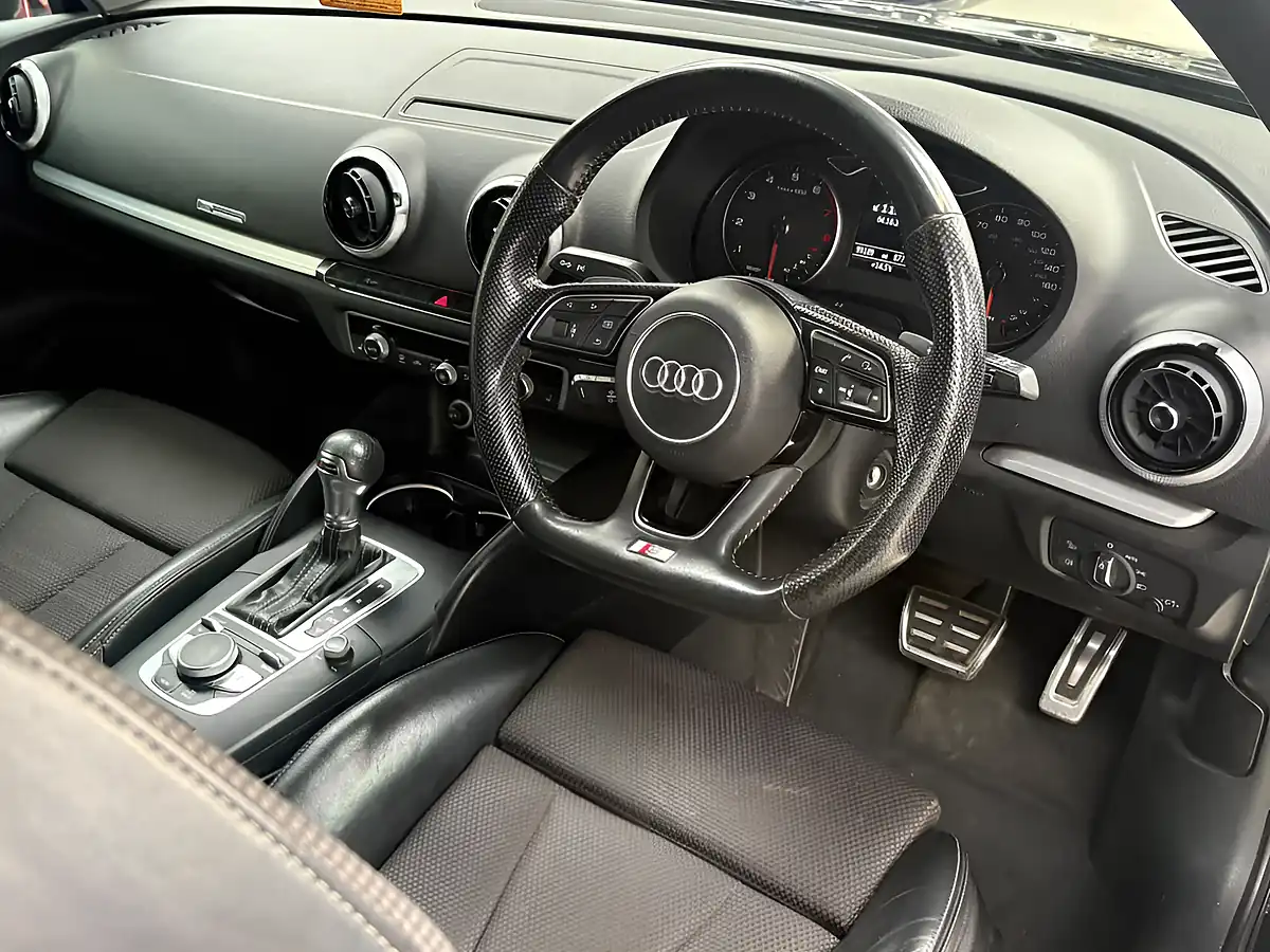 Used 2018 Audi A3 Black Edition Black - Interior and Exterior details 14