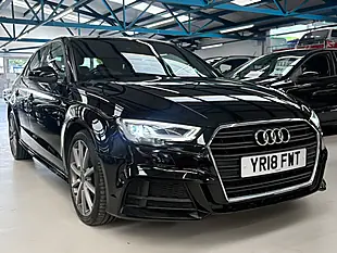 Used 2018 Audi A3 Black Edition Black - Interior and Exterior details 2