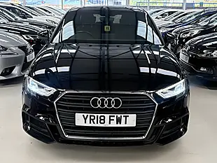 Used 2018 Audi A3 Black Edition Black - Interior and Exterior details 3