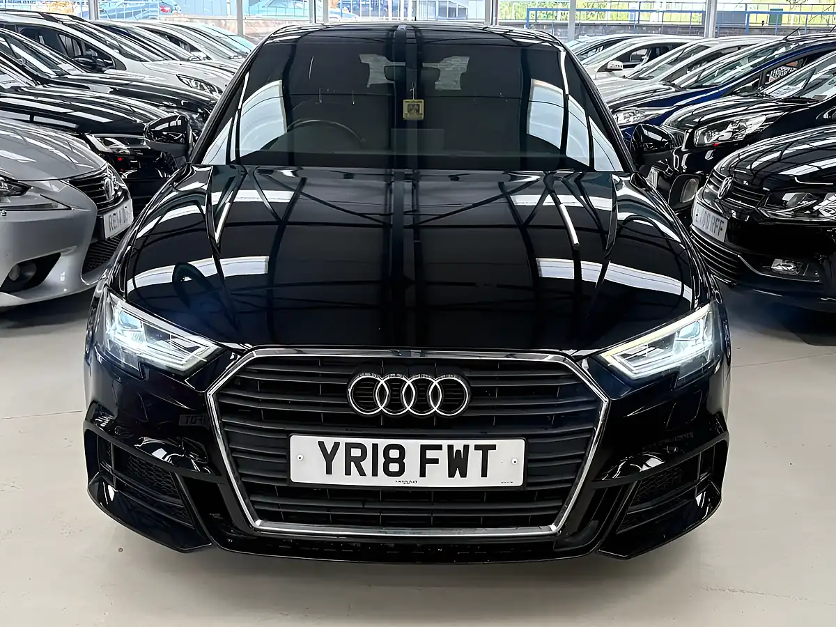 Used 2018 Audi A3 Black Edition Black - Interior and Exterior details 3