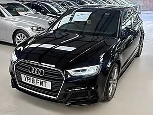 Used 2018 Audi A3 Black Edition Black - Interior and Exterior details 4
