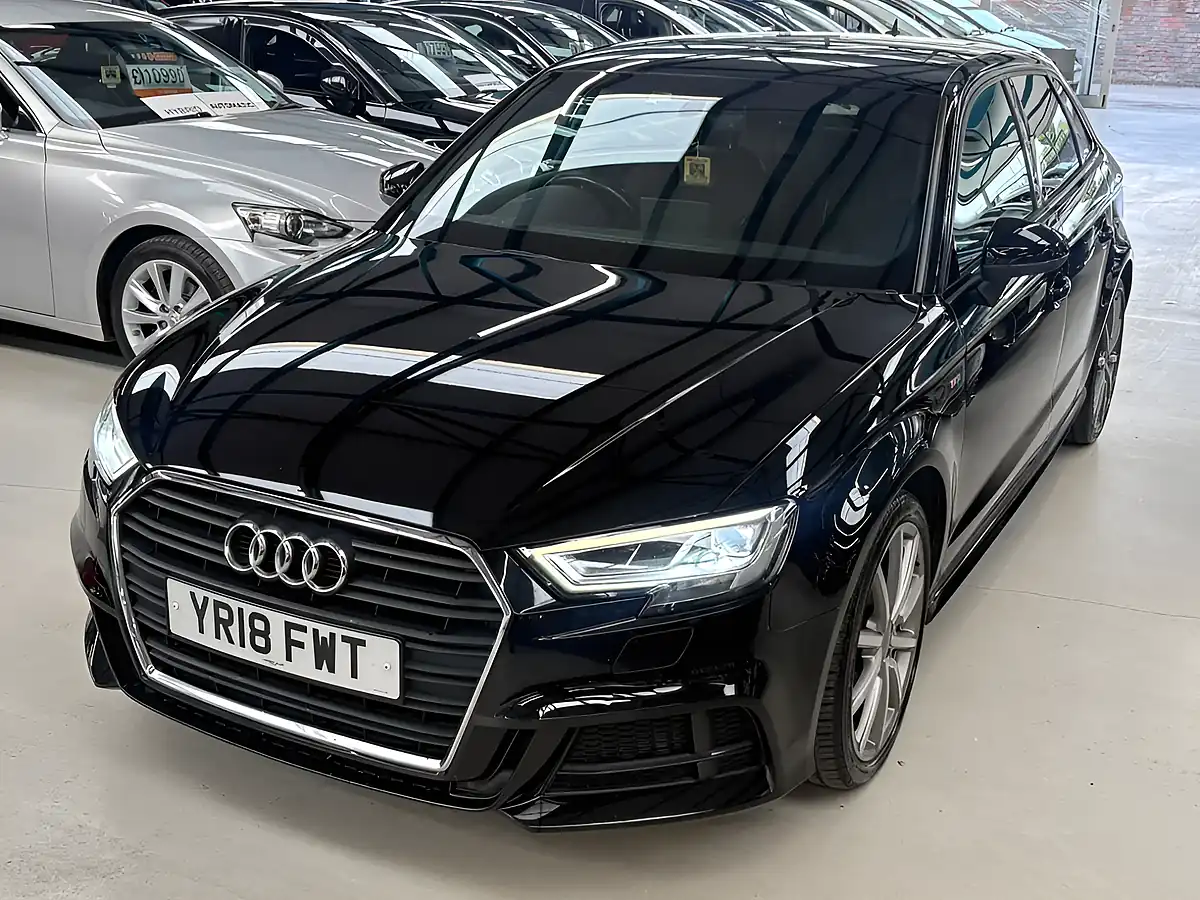 Used 2018 Audi A3 Black Edition Black - Interior and Exterior details 4