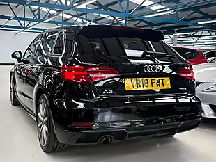Used 2018 Audi A3 Black Edition Black - Interior and Exterior details 5