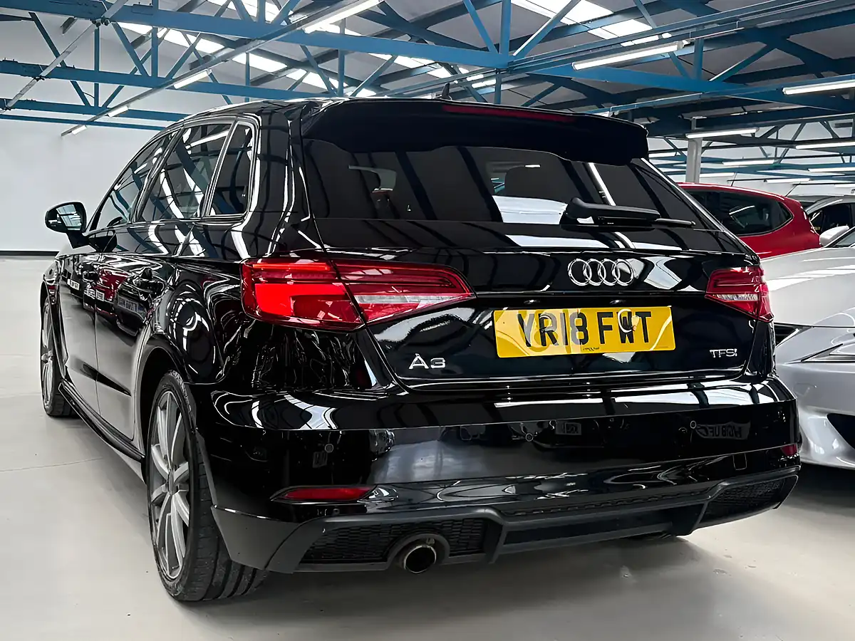 Used 2018 Audi A3 Black Edition Black - Interior and Exterior details 5