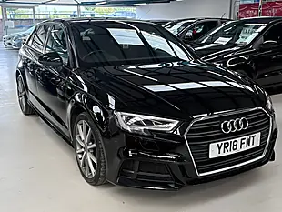 Used 2018 Audi A3 Black Edition Black - Interior and Exterior details 7