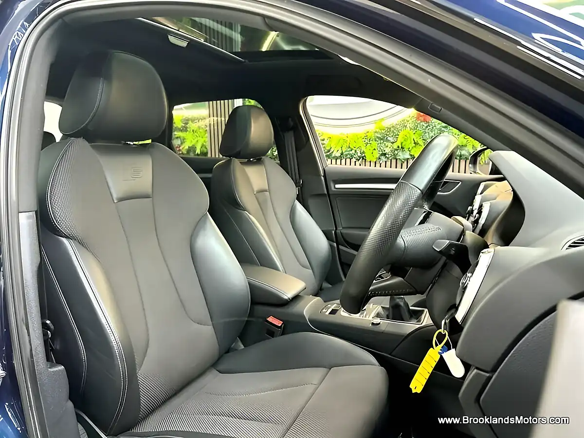 Used 2018 Audi A3 Black Edition Blue - Interior and Exterior details 15