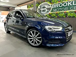 Used 2018 Audi A3 Black Edition Blue - Interior and Exterior details 4