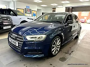 Used 2018 Audi A3 Black Edition Blue - Interior and Exterior details 7