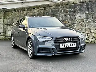 Used 2018 Audi A3 Black Edition Grey - Interior and Exterior details 11