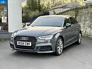 Used 2018 Audi A3 Black Edition Grey - Interior and Exterior details 12