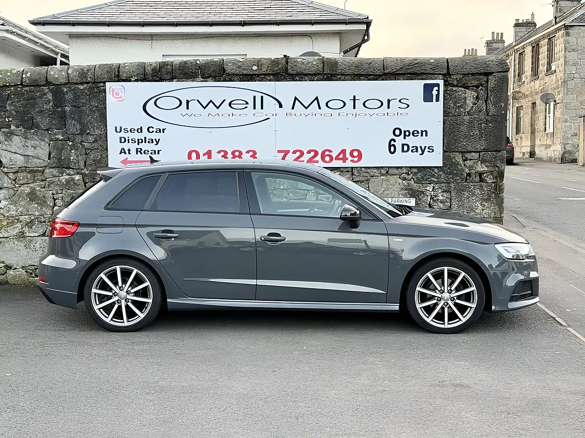 Used 2018 Audi A3 Black Edition Grey - Interior and Exterior details 3