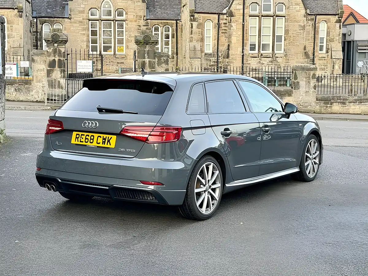 Used 2018 Audi A3 Black Edition Grey - Interior and Exterior details 9