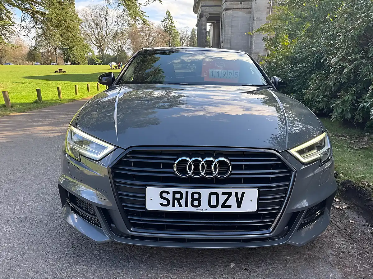 Used 2018 Audi A3 Black Edition Grey - Interior and Exterior details 12