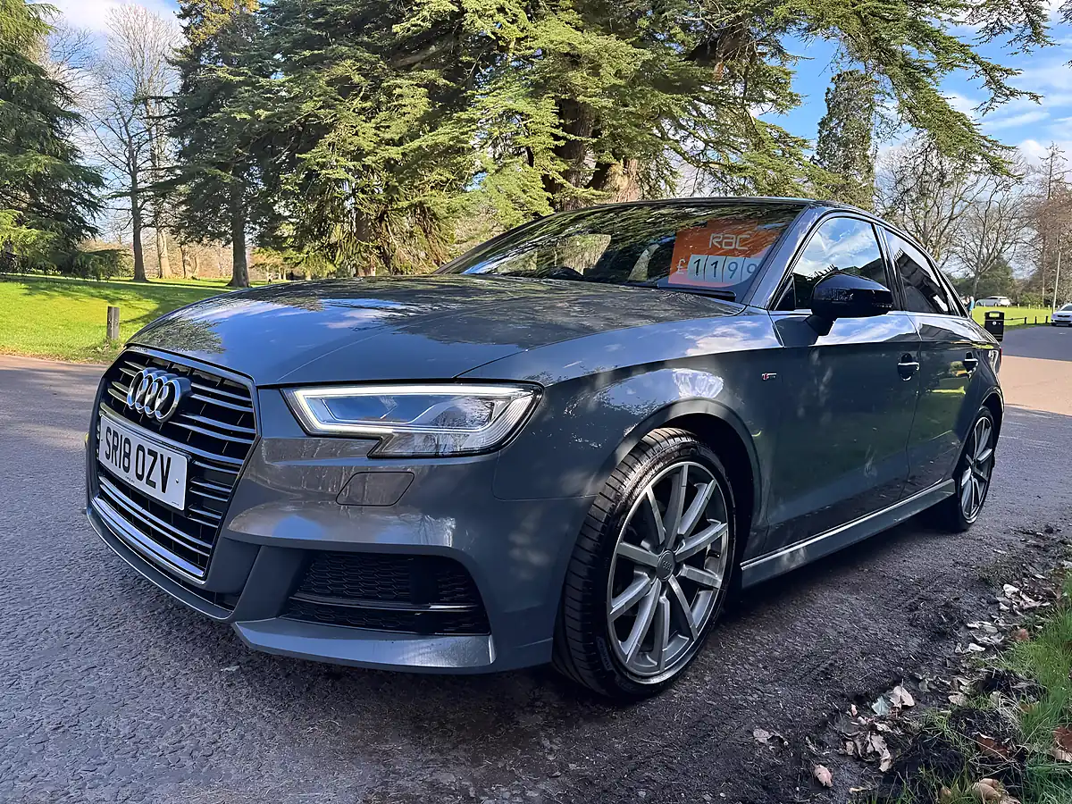 Used 2018 Audi A3 Black Edition Grey - Interior and Exterior details 6