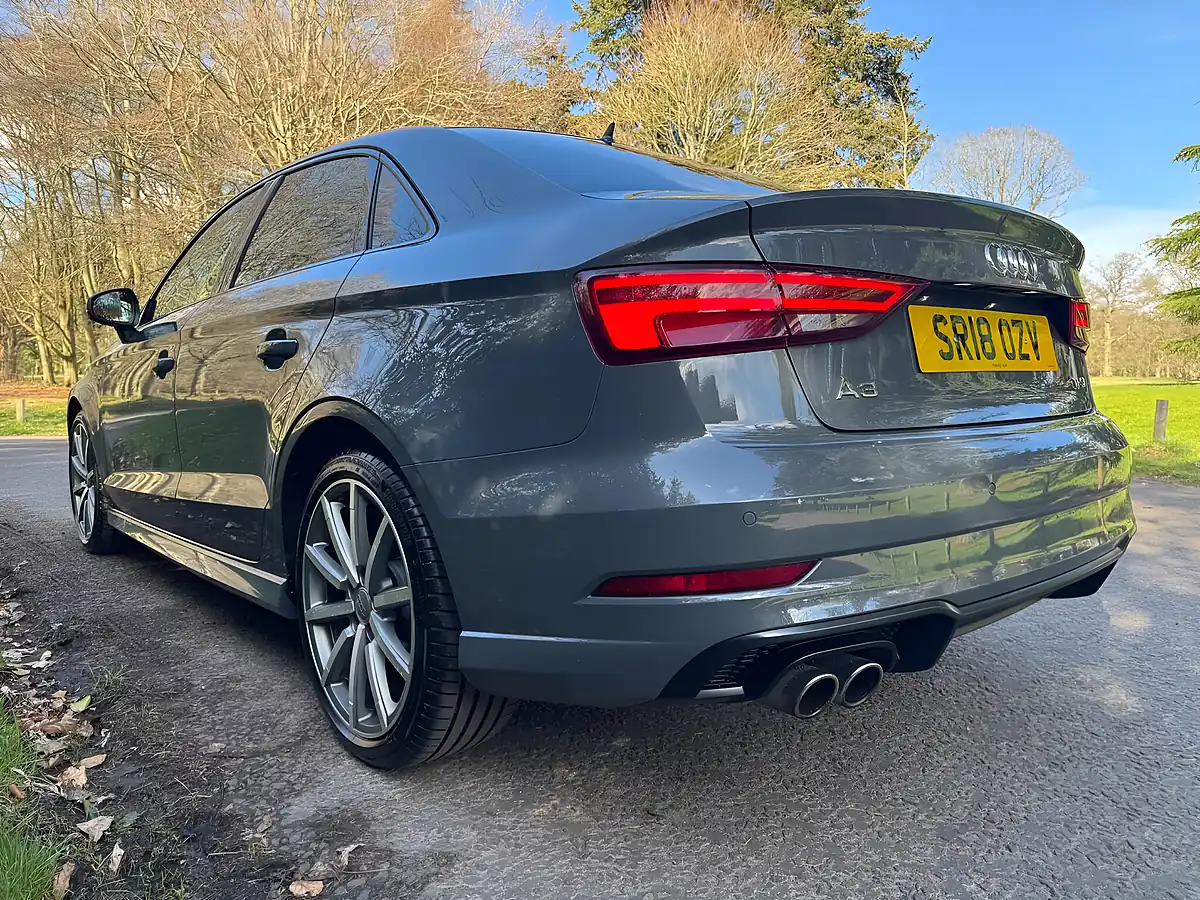 Used 2018 Audi A3 Black Edition Grey - Interior and Exterior details 8