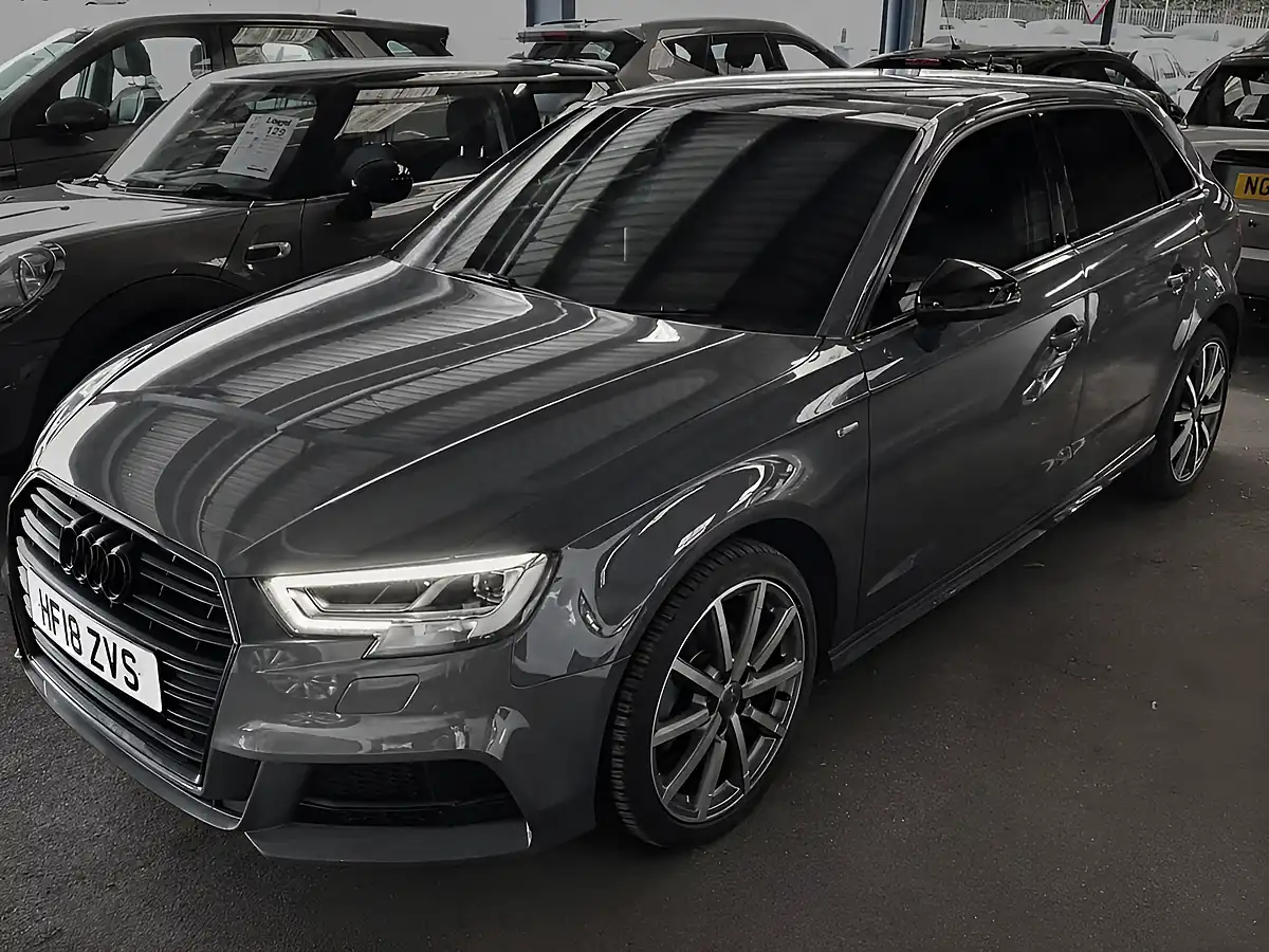Used 2018 Audi A3 Black Edition Grey - Interior and Exterior details 3