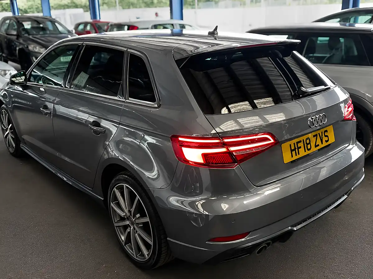 Used 2018 Audi A3 Black Edition Grey - Interior and Exterior details 4