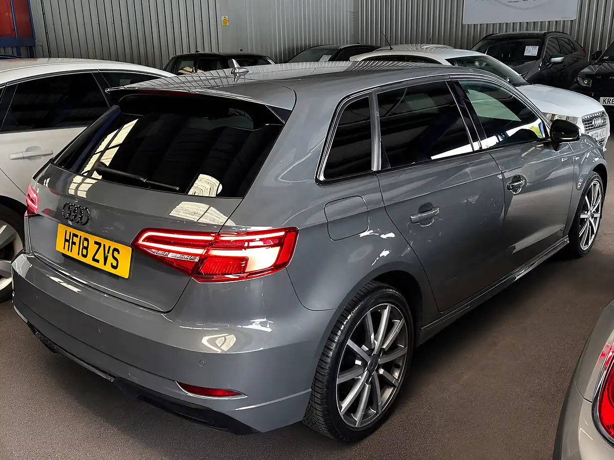 Used 2018 Audi A3 Black Edition Grey - Interior and Exterior details 6
