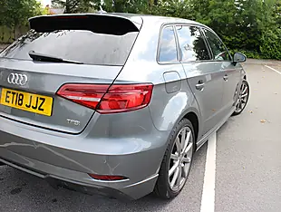 Used 2018 Audi A3 Black Edition Grey - Interior and Exterior details 4