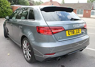 Used 2018 Audi A3 Black Edition Grey - Interior and Exterior details 5