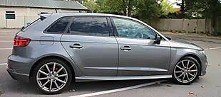 Used 2018 Audi A3 Black Edition Grey - Interior and Exterior details 6