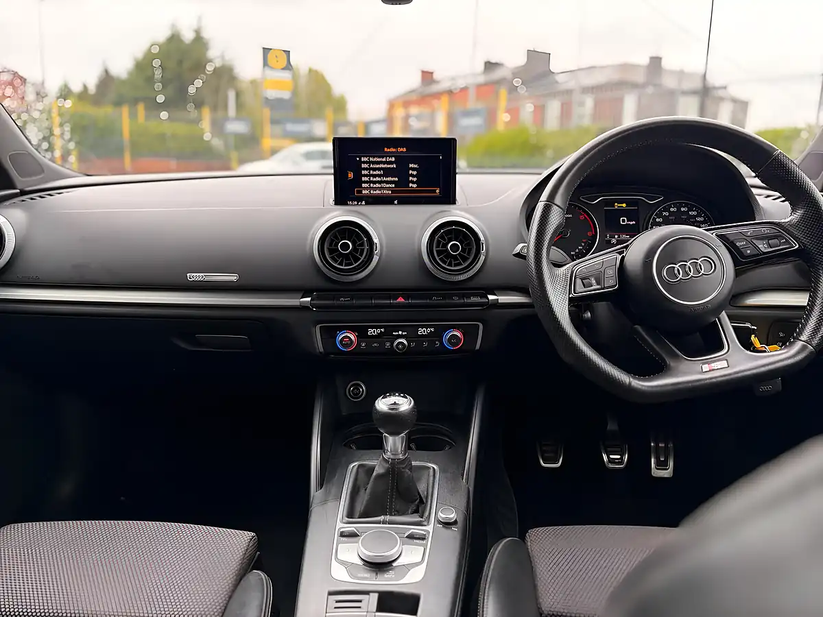 Used 2018 Audi A3 Black Edition Grey - Interior and Exterior details 15