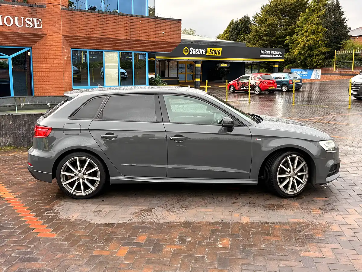 Used 2018 Audi A3 Black Edition Grey - Interior and Exterior details 3