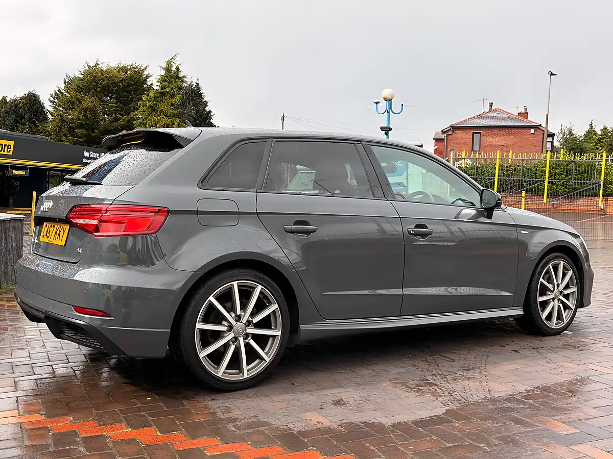 Used 2018 Audi A3 Black Edition Grey - Interior and Exterior details 4