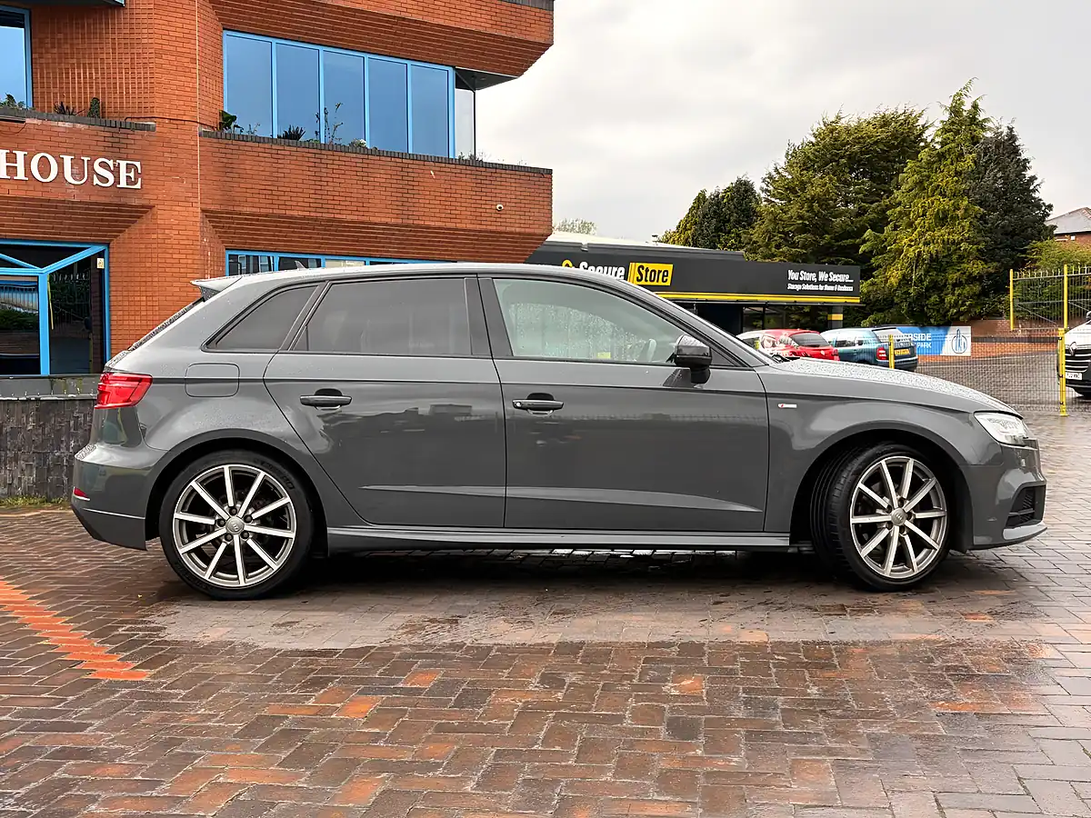 Used 2018 Audi A3 Black Edition Grey - Interior and Exterior details 6