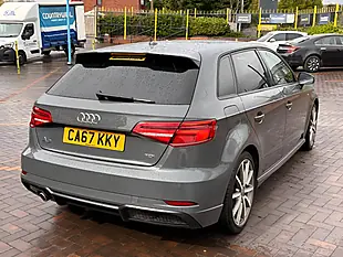 Used 2018 Audi A3 Black Edition Grey - Interior and Exterior details 7