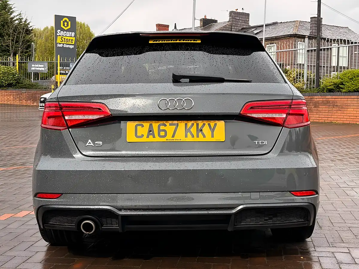 Used 2018 Audi A3 Black Edition Grey - Interior and Exterior details 8