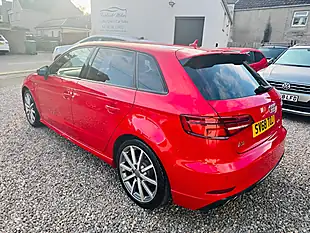 Used 2018 Audi A3 Black Edition Red - Interior and Exterior details 3
