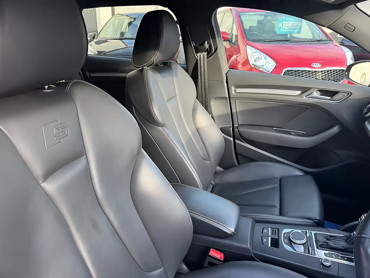 Used 2018 Audi A3 Black Edition Red - Interior and Exterior details 6