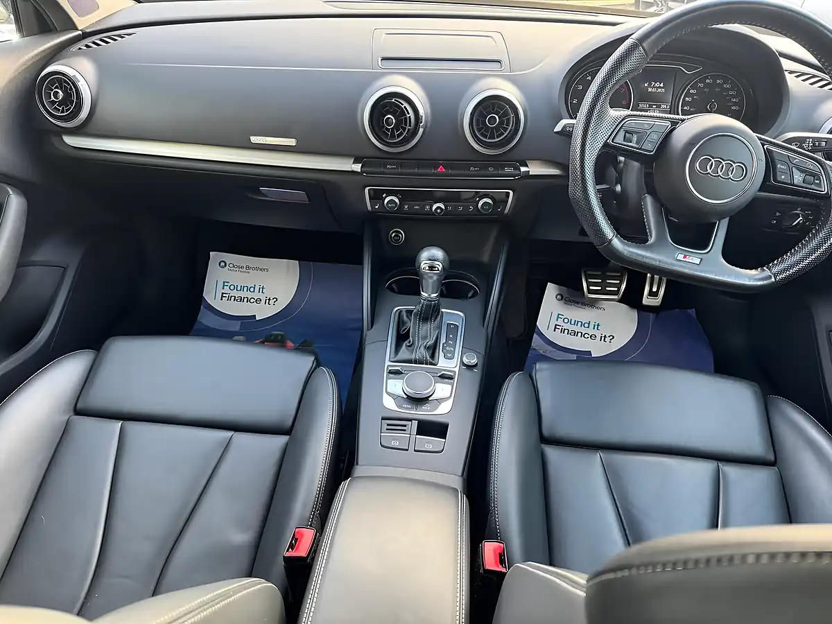 Used 2018 Audi A3 Black Edition Red - Interior and Exterior details 7