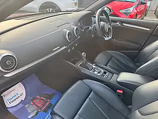 Used 2018 Audi A3 Black Edition Red - Interior and Exterior details 9