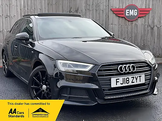 2018 Audi A3 1.5 TFSI Black Edition
