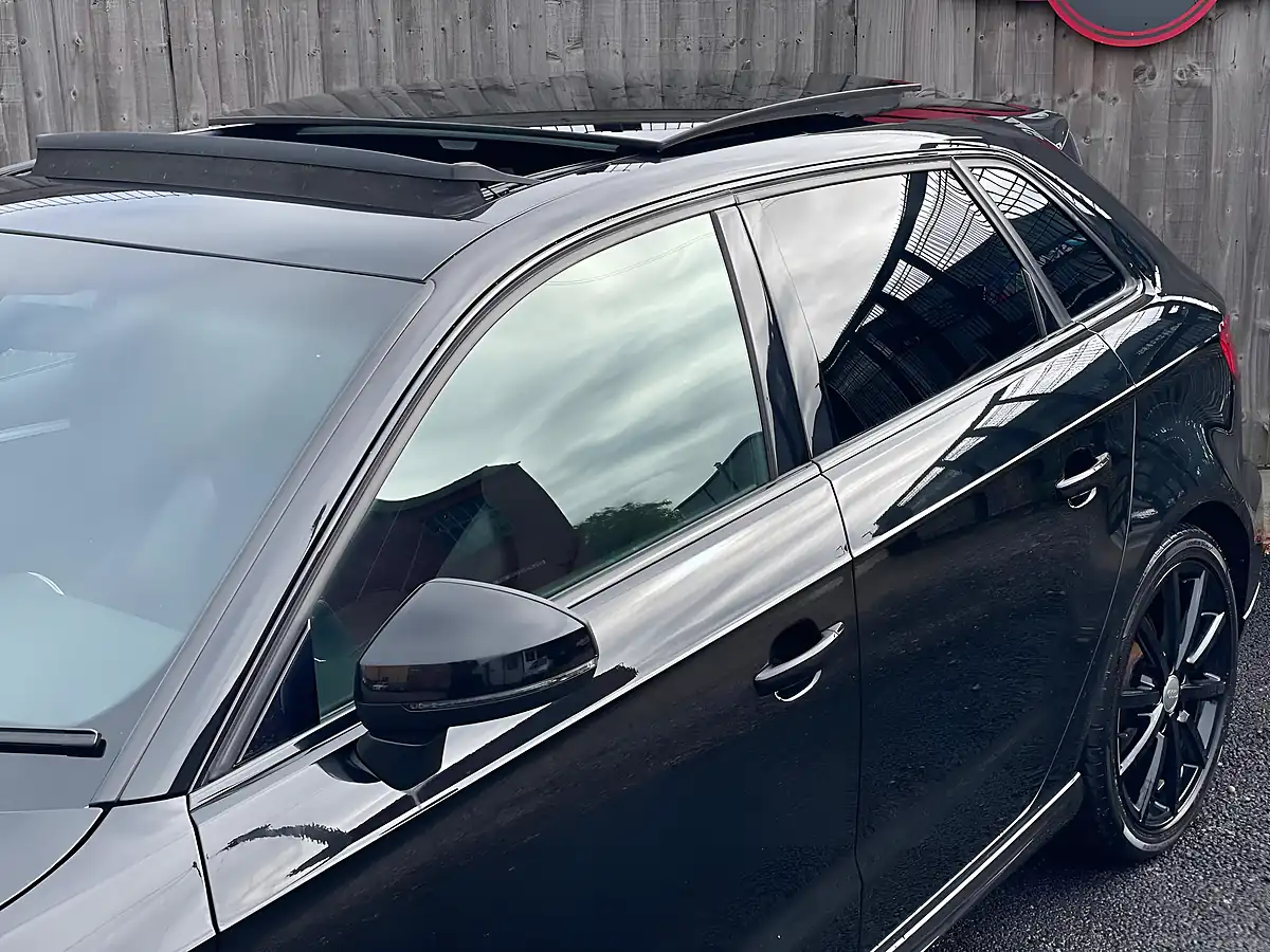 Used 2018 Audi A3 Black Edition Sportback Black - Interior and Exterior details 11