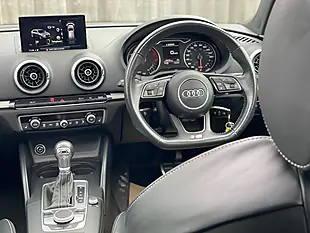 Used 2018 Audi A3 Black Edition Sportback Black - Interior and Exterior details 16