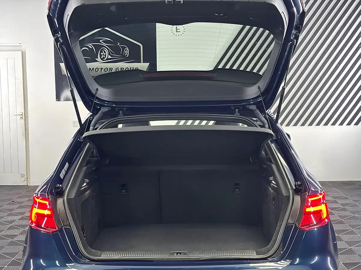 Used 2018 Audi A3 Black Edition Sportback Blue - Interior and Exterior details 14