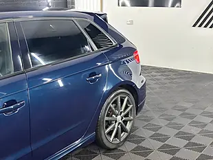 Used 2018 Audi A3 Black Edition Sportback Blue - Interior and Exterior details 17