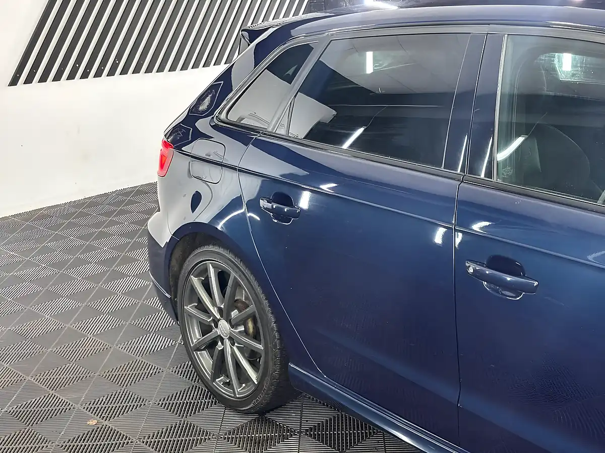 Used 2018 Audi A3 Black Edition Sportback Blue - Interior and Exterior details 18
